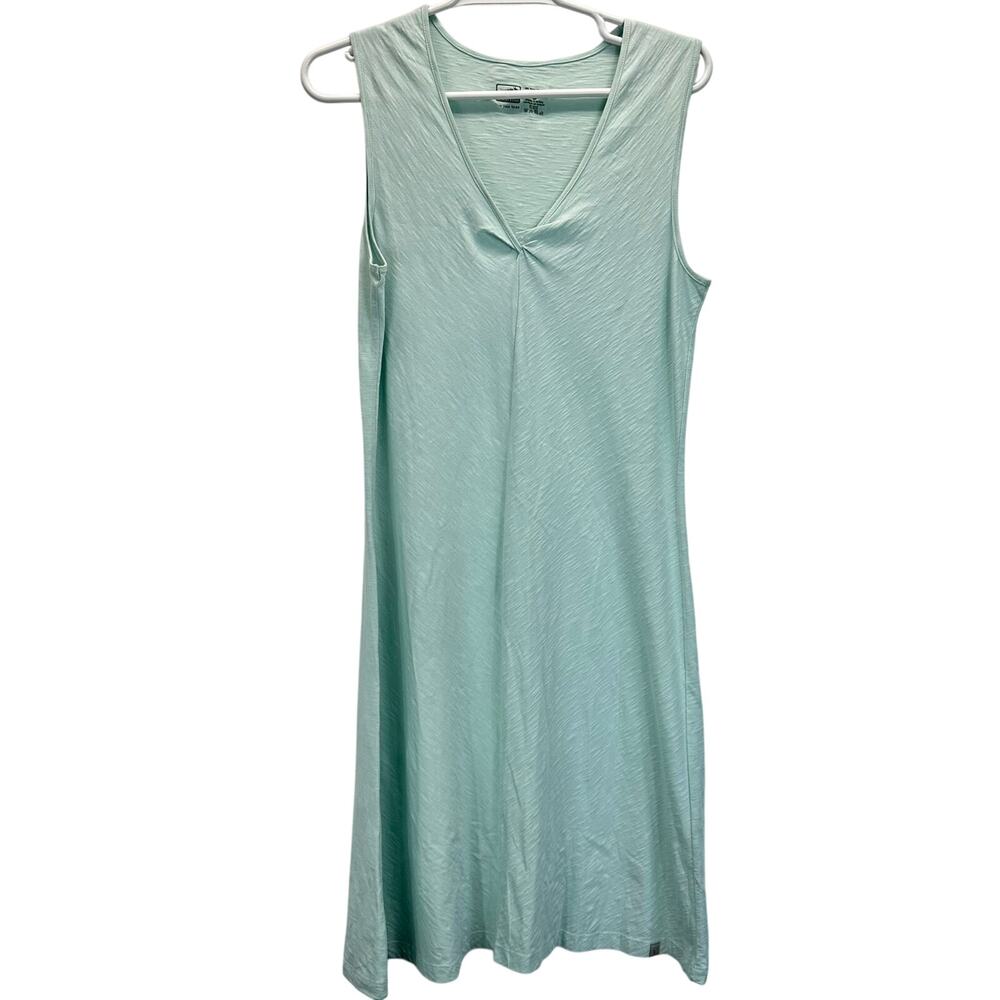 Horny Toad Tank Dress V neck Light Blue Med